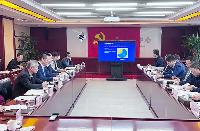 北京市水务局党组书记、局长潘安君一行赴开云网页版就水务新发展工作进行座谈